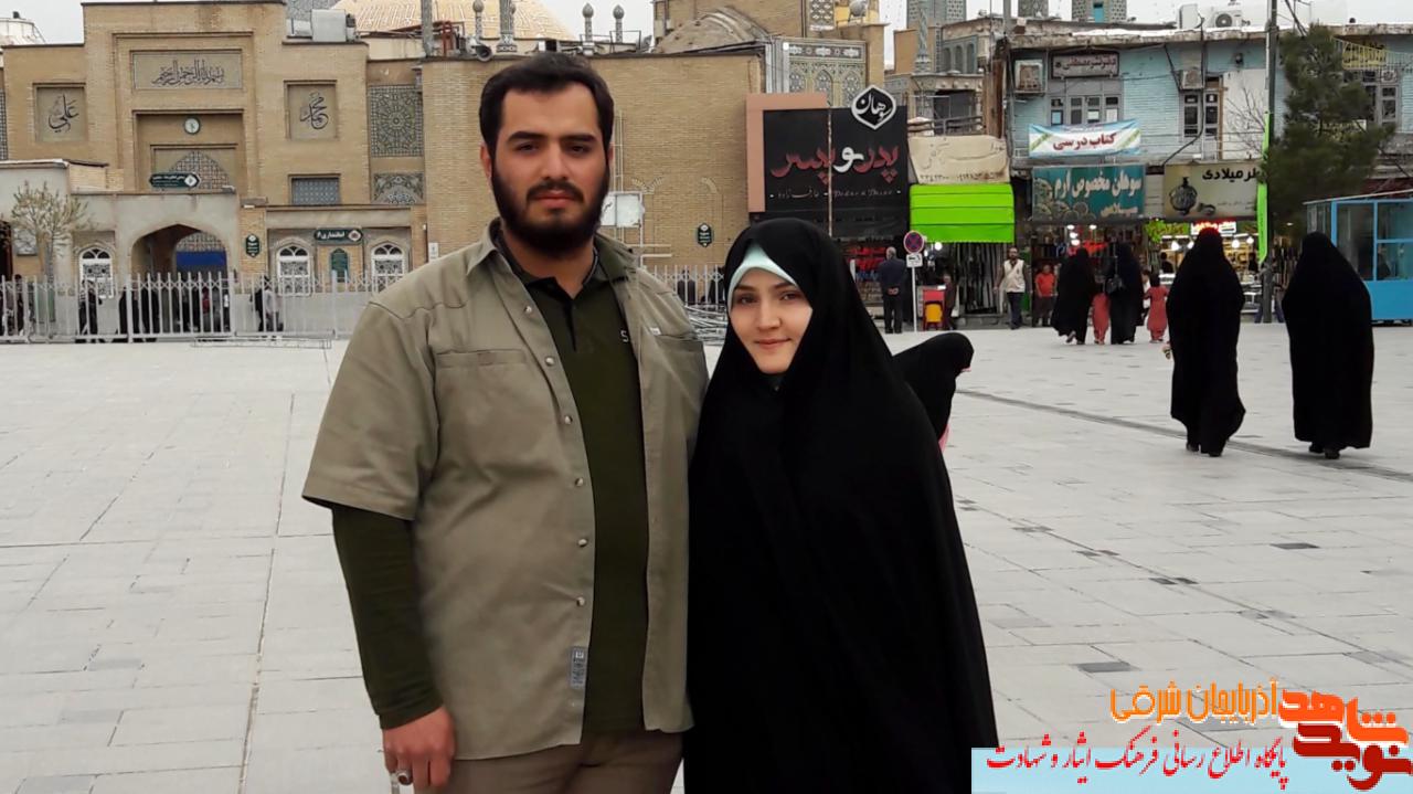 همسر شهید : هنوز هم دلتنگی‌هایم را برای وحید پیامک می‌کنم