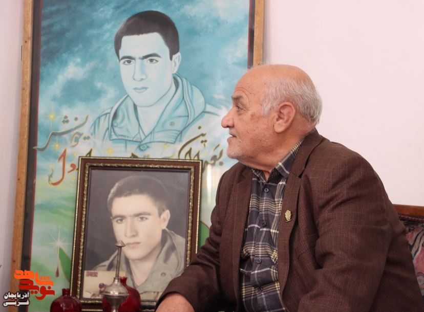 دیدار مدیرکل بنیاد شهید و امور ایثارگران آذربایجان غربی با خانواده‌های معزز شهدا در ماکو