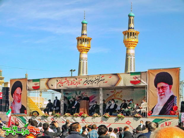 برگزاری مراسم گرامیداشت روز پیروزی انقلاب اسلامی مردم ایران در مشهد مقدس