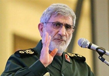 الجنرال قاآني: غزة هي الأخرى لديها طوفان