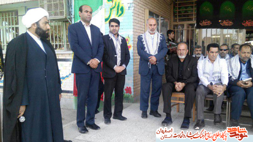 آغاز برنامه روایتگری  ایثار و شهادت در مدارس بمناسبت فرا رسیدن روز دانش آموزدر شهر فلاورجان