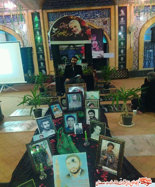 برگزاری مراسم بزرگداشت شهدای عملیات کربلای 5 در گرمسار برگزاری مراسم بزرگداشت شهدای عملیات کربلای 5 در گرمسار