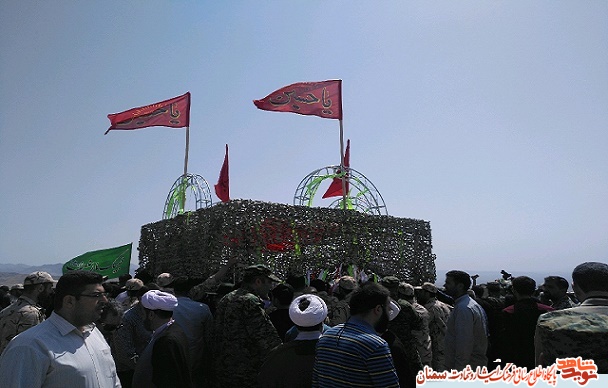 گزارش تصویری از تشییع پیکر شهید حسین امینیان