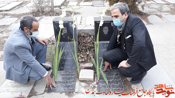 گزارش تصویری| گلزار شهدای همدان غبارروبی شد گزارش تصویری| گلزار شهدای همدان غبارروبی شد