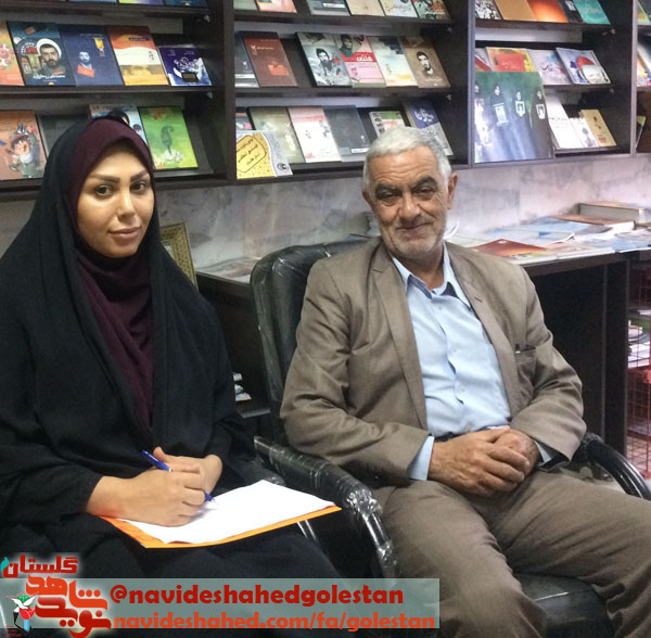 روح الله کلانتری معلم جانباز در مصاحبه با سایت نوید شاهد گلستان | مطهری متفکری متدین بود