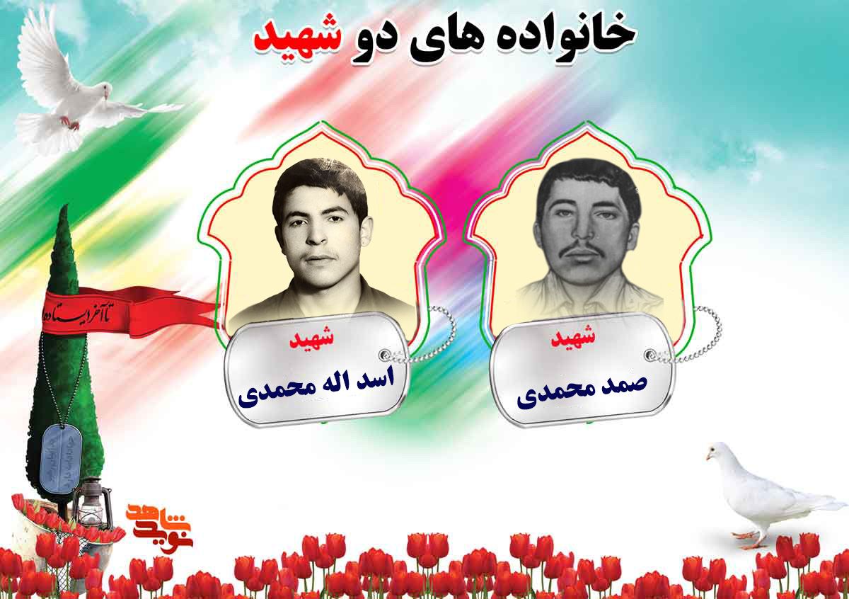 معرفی دو برادر شهید صمد و اسدالله محمدی