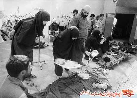 روایت یک بانوی امدادگر زنجانی از جبهه/ سفارش فراموش نشدنی یک شهید در لحظه شهادت روایت یک بانوی امدادگر زنجانی از جبهه/ سفارش فراموش نشدنی یک شهید در لحظه شهادت