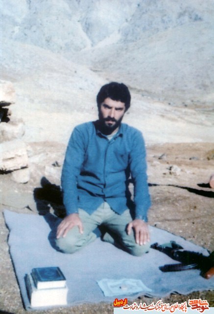 گزارش تصویری|نماز شهدا در قاب تصویر
