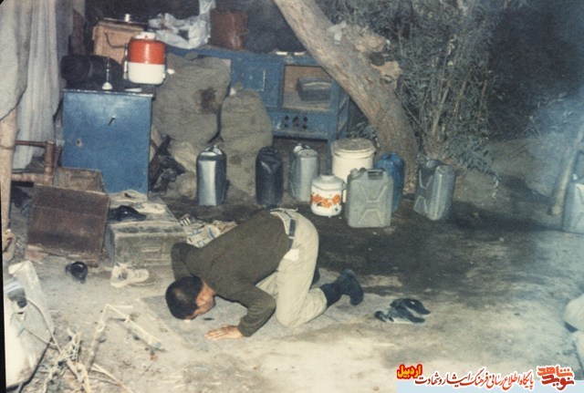 گزارش تصویری|نماز شهدا در قاب تصویر