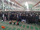 آیین اقامۀ نماز، تشییع و خاکسپاری پیکر مطهر جانباز شهید «نادری ینگجه» در تبریز