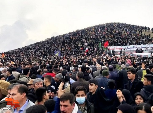 گزارش تصویری/بدرقه تا بهشت