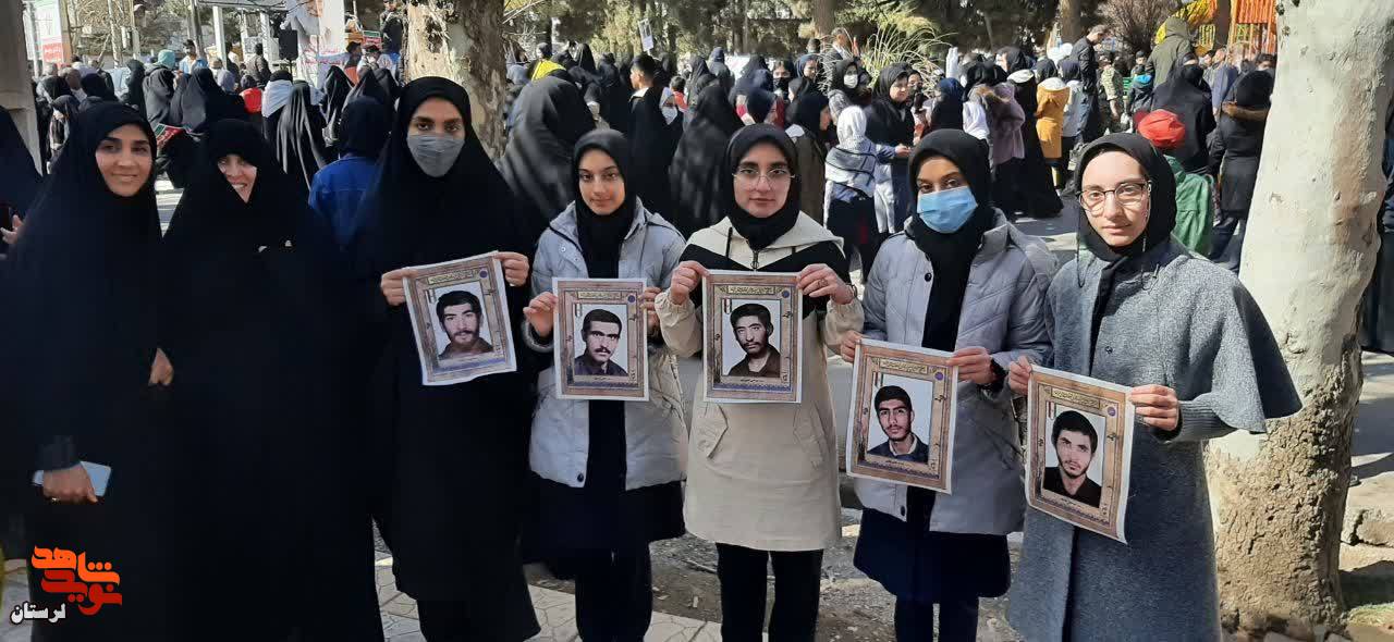 گزارش تصویری/چهل و چهارمین حماسه انقلاب در لرستان