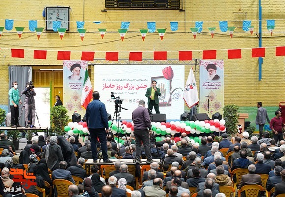 فیلم برگزاری جشن بزرگ روز جانباز در قزوین