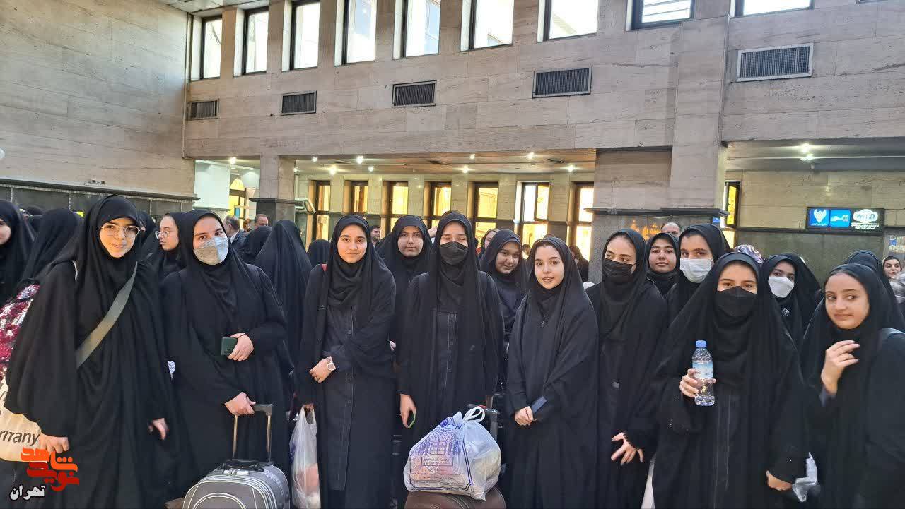 کاروان زائران آفتاب در مشهد مقدس