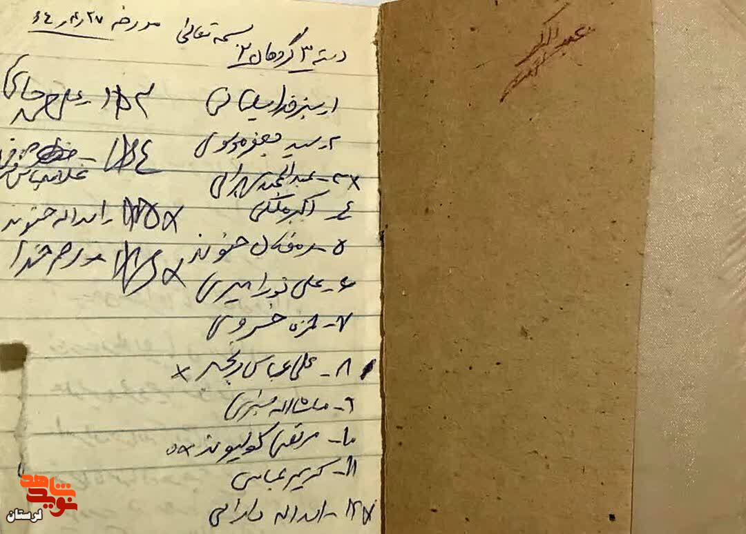 آلبوم تصاویر شهید «علی محمد حاتمی»