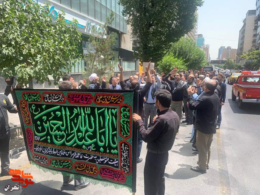 دسته عزاداری بنیاد شهید و امور ایثارگران تهران بزرگ