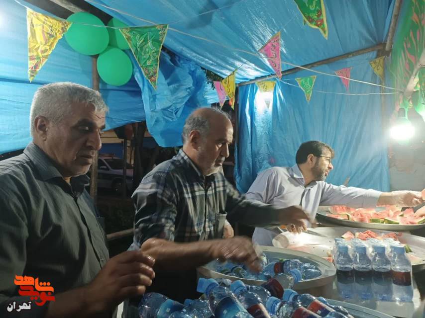 ایستگاه صلواتی میهمانی عید غدیر خم