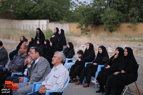 مراسم کلنگ‌زنی اولین مدرسه آزاده و جانباز حاج محمدولی نصیبی در سیسِ شبستر + تصاویر