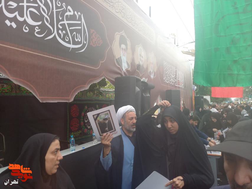 برپایی موکب بنیاد شهید و امور ایثارگران تهران بزرگ در راهپیمایی اربعین حسینی تهران