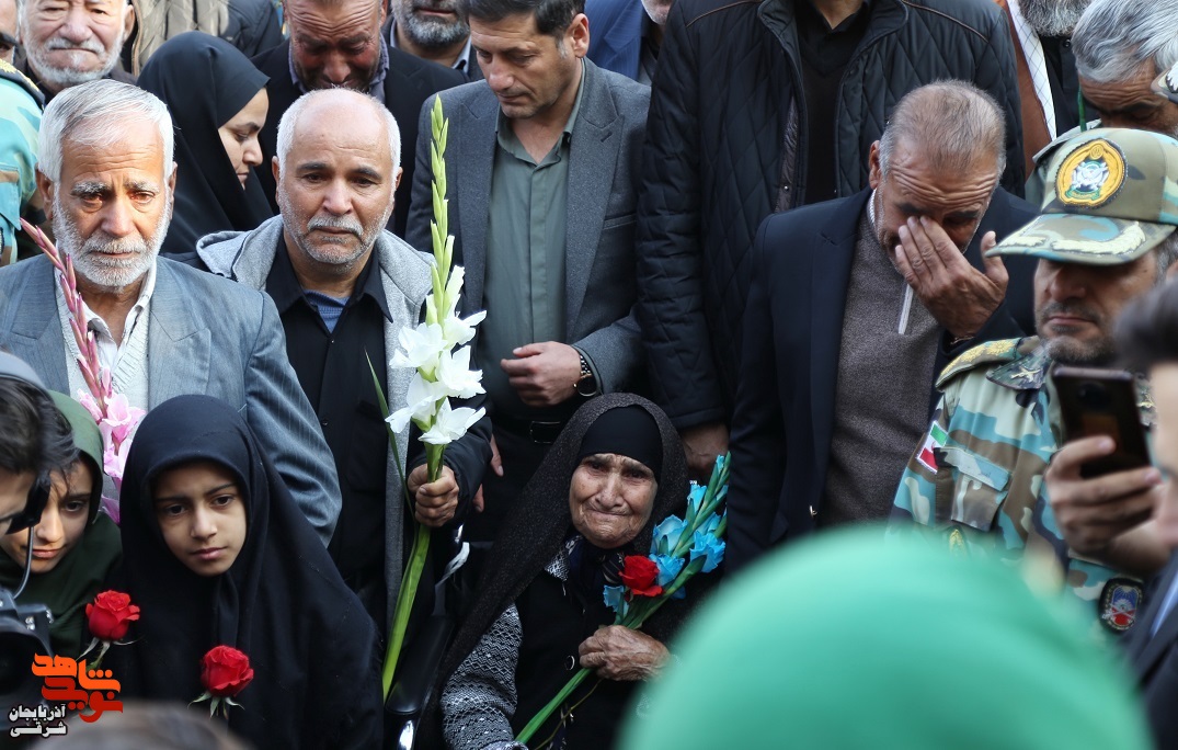 سرانجام ۴۰ سال دلتنگی و استقبال از شهدا + تصاویر