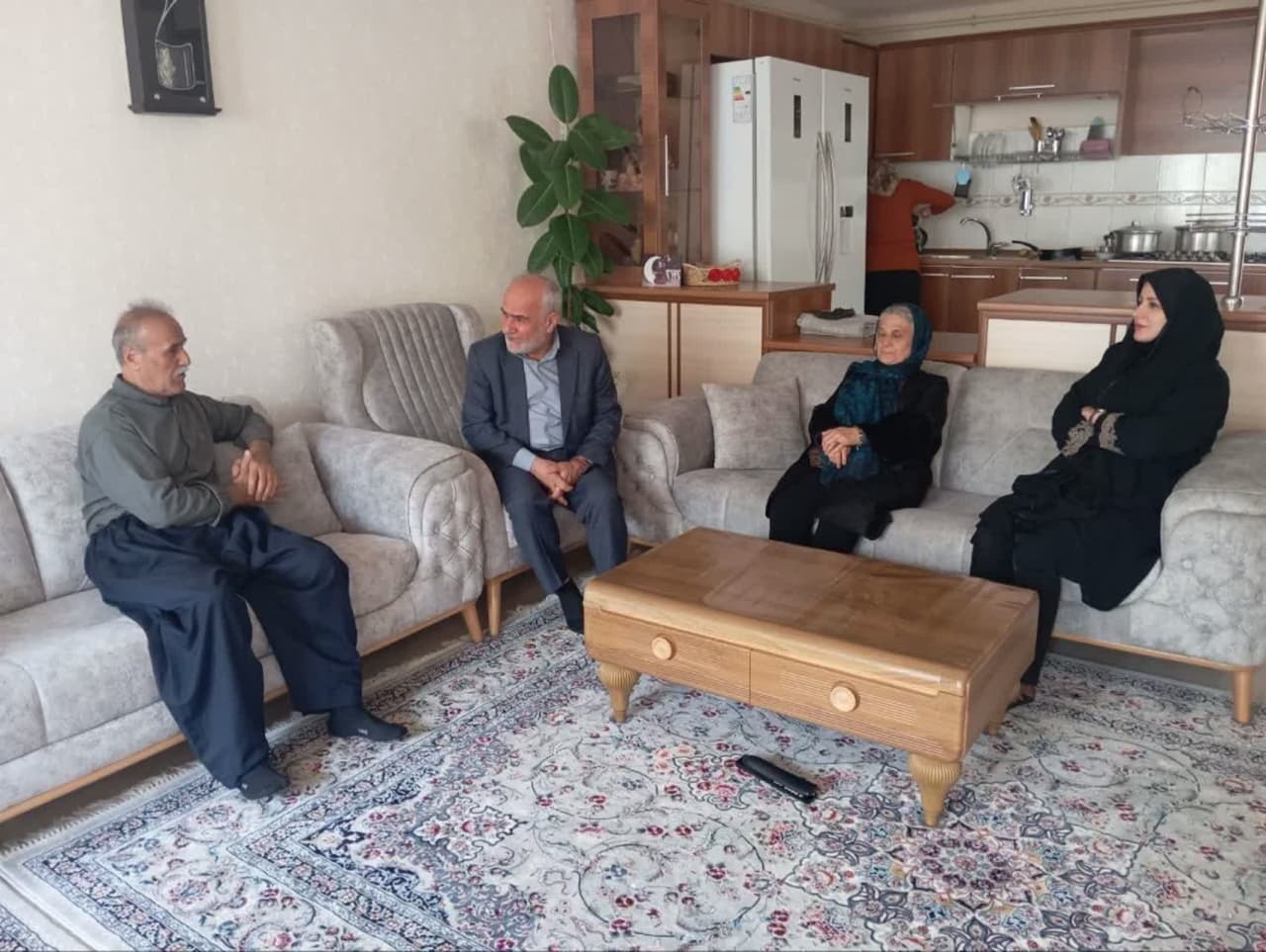 دیدار با خانواده معظم شاهد و ایثارگر