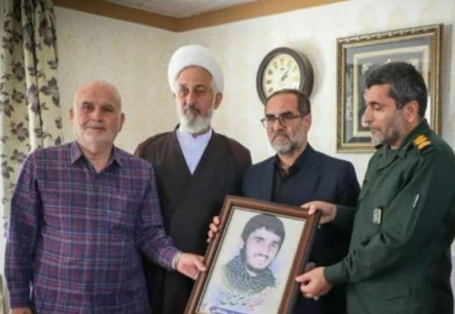 دیدار مدیرکل بنیاد مازندران با خانواده سردار شهید «حسین بهرامی»