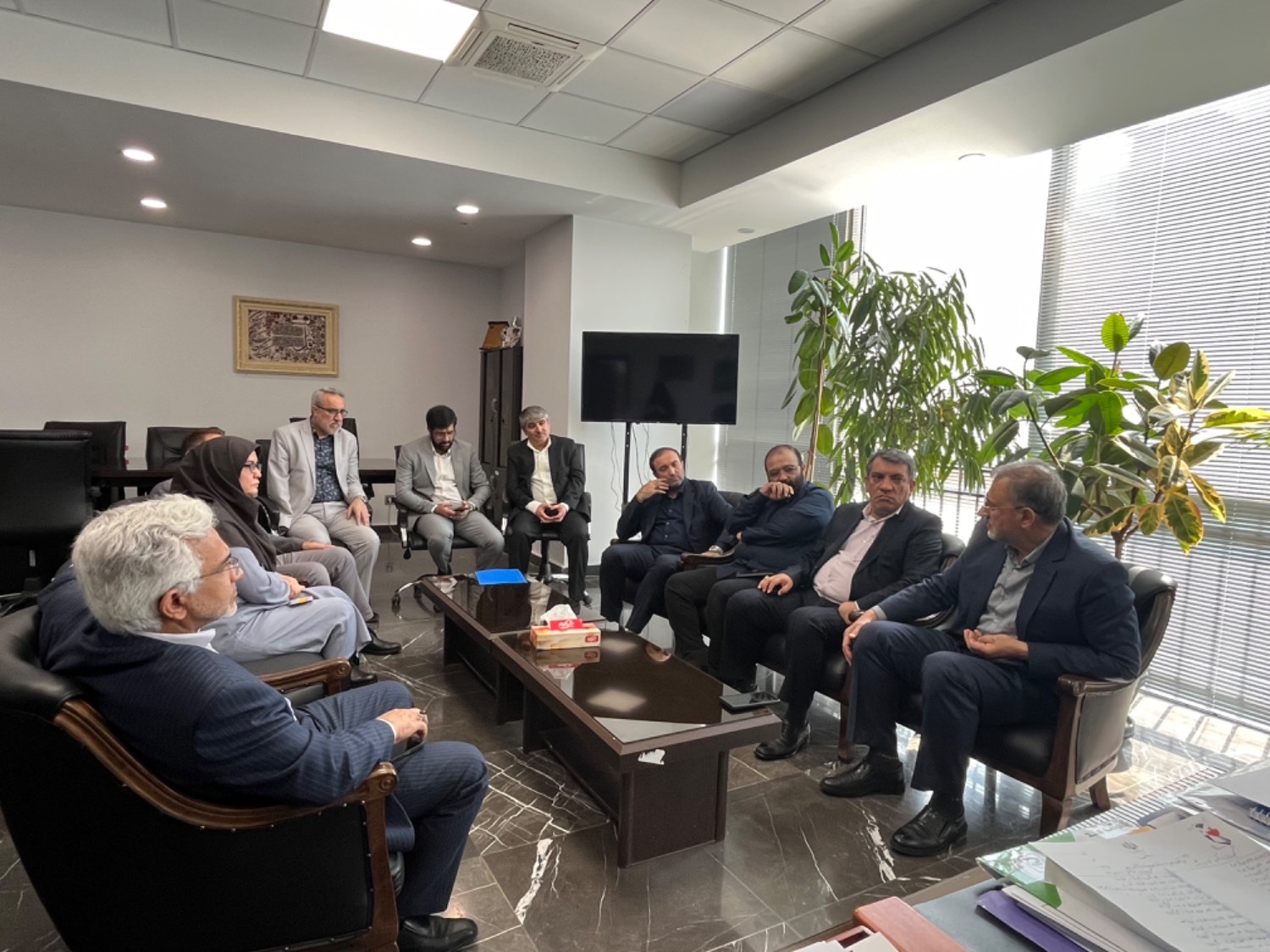گزارش تصویری| دیدار نوروزی معاون فرهنگی بنیاد شهید و امور ایثارگران با مسئولان سازمان
