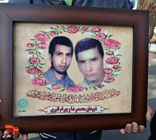 مادر شهیدان قنبری به فرزندان شهیدش پیوست