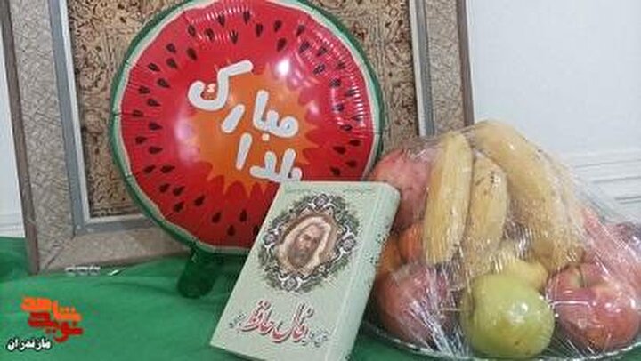 تصاویر/ یلدای شهدایی در گلزار شهدای چشمه‌سر قائم‌شهر