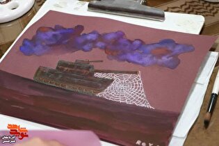 برگزاری کارگاه هنری «ایران سربلند» با محور دفاع مقدس در تبریز