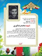ادای دین به قهرمانان وطن؛ انتشار ماهانه عکس‌نوشت وصایای شهدا در استان مرکزی / سری 5