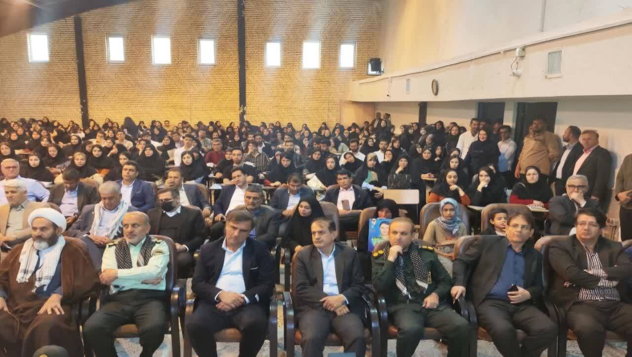 گزارش تصویری یادواره شهدای دانشجوی دانشگاه پیام نور