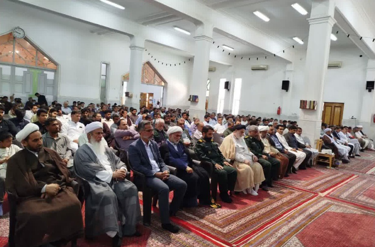 برگزاری مراسم بزرگداشت شهدای خدمت در شهرستان چابهار