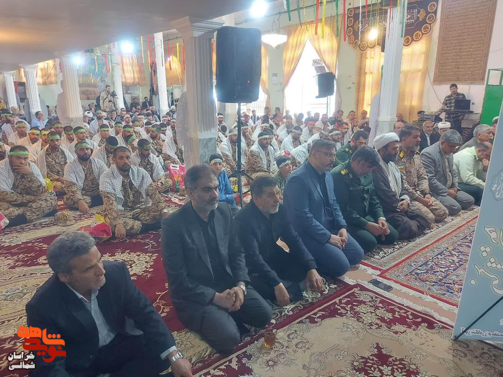 یادواره شهدای والامقام روستای باغان و الله آباد برگزار شد.