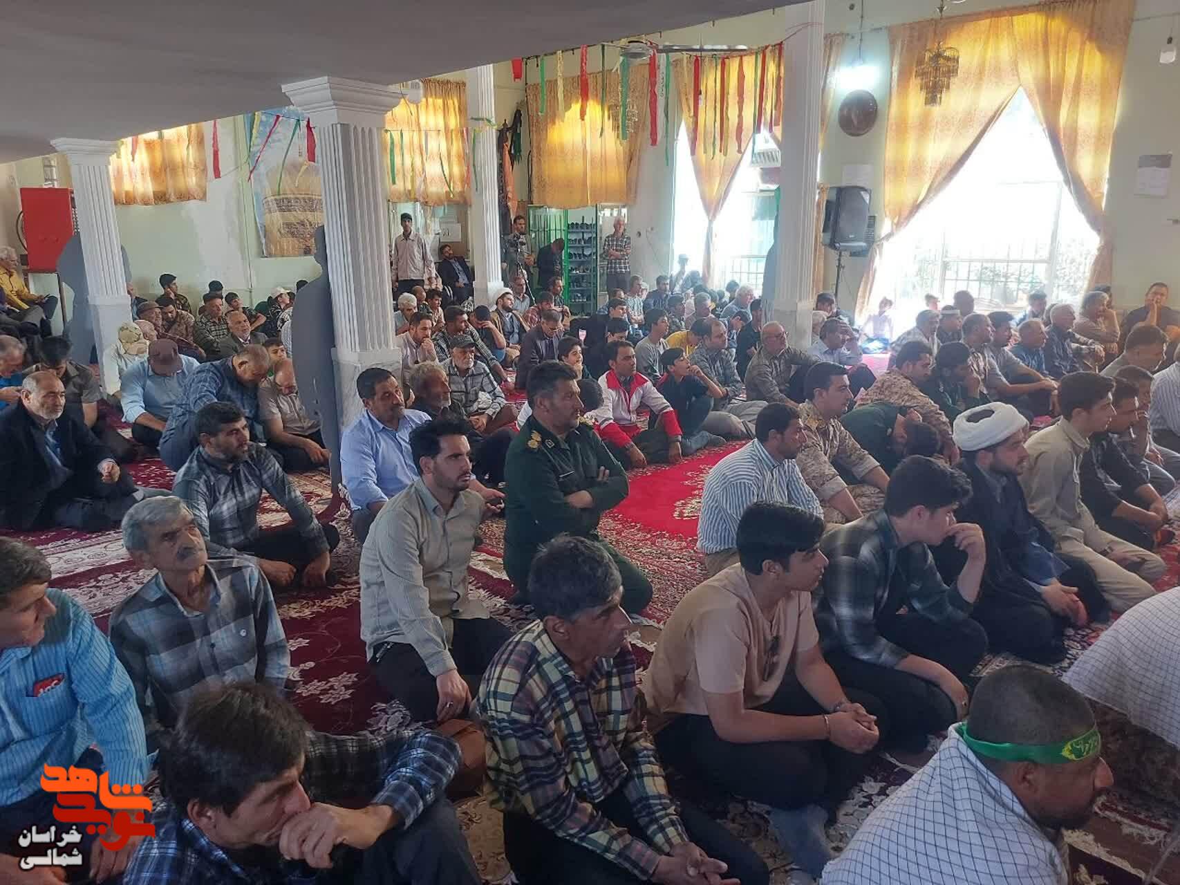 یادواره شهدای والامقام روستای باغان و الله آباد برگزار شد.