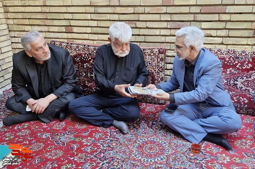 نماینده ویژه رئیس بنیاد شهید خانواده‌های شهدای اقتدار را ملاقات کرد