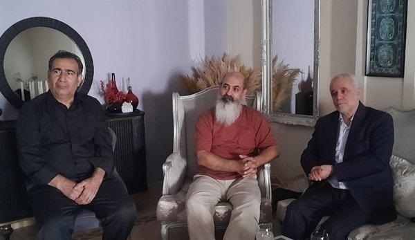 دیدار اوحدی با خانواده شهیده «نازدار مرادی»