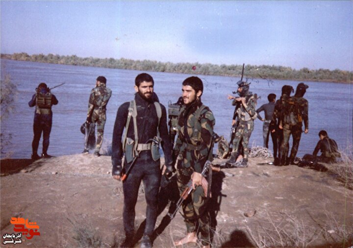 بسیجی تبریزی که در شلمچه آسمانی شد