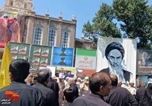 طنین «لبیک یا امام» در اجتماع بی‌نظیر مردم تبریز