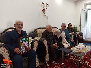 تجلیل از فرزندان آخرین شهید حملات تروریستی آمریکا به میهن اسلامی در تبریز