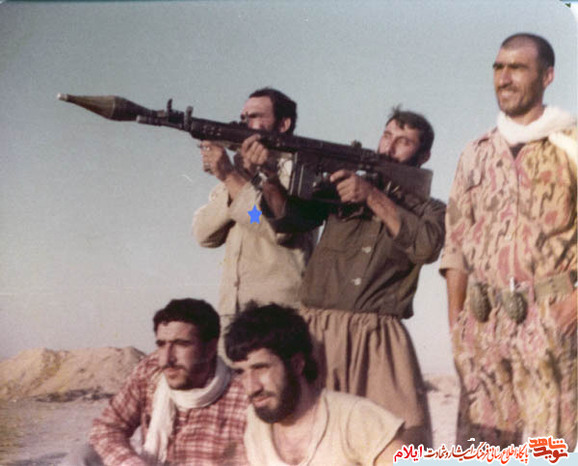 شهید قنبر جم زاده فرمانده گروهان 