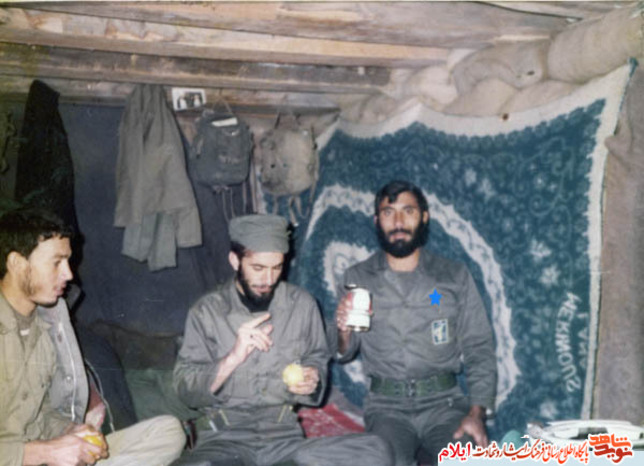 شهید قنبر جم زاده فرمانده گروهان 