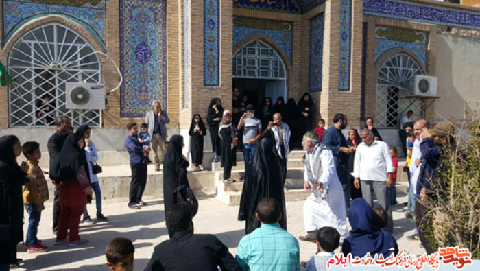 نخستین سوگواره تئاتر خیابانی ایثار در شهرستان دهلران