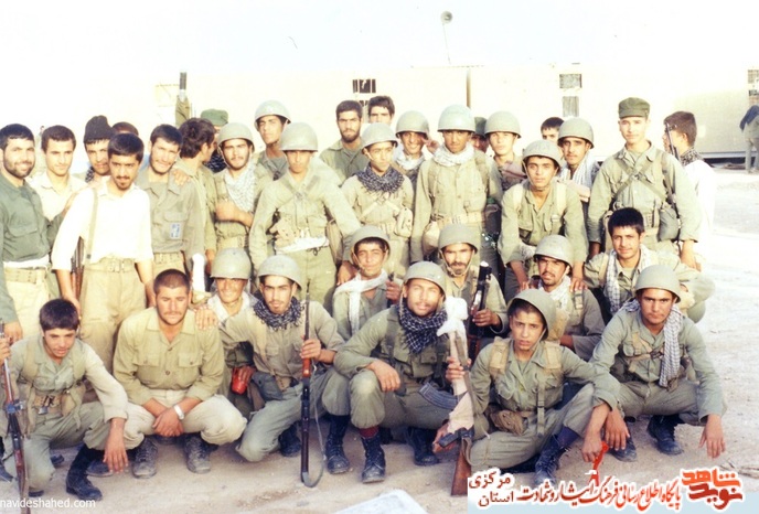 شهیدان تصویر : شهید عروجی  شهید سعید غیاثی