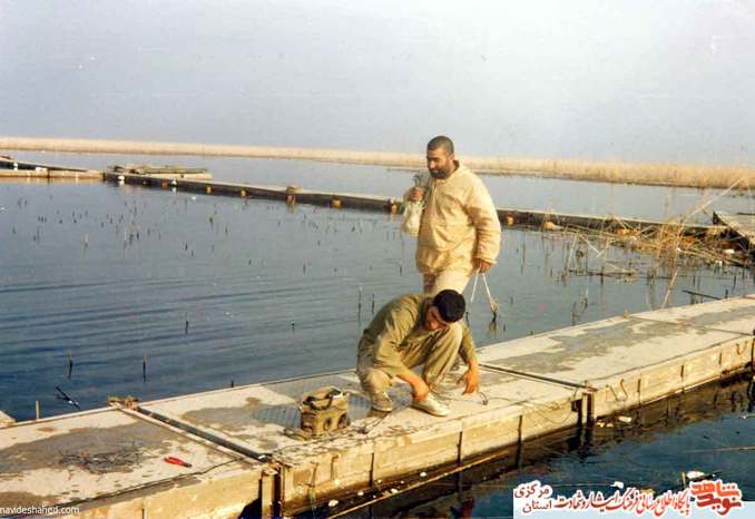 2 رزمنده از شاهرود در سال 1362جزیره مجنون