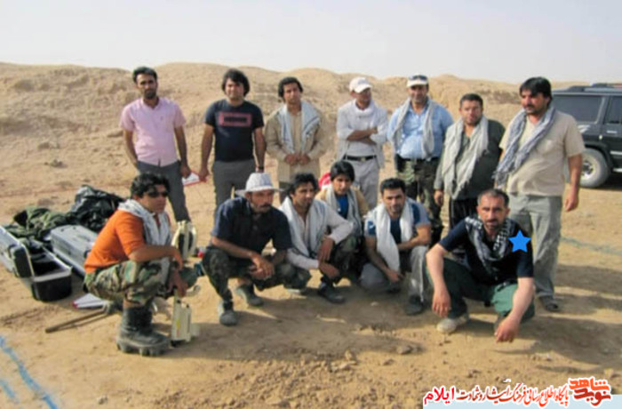 شهید اصغر اسدی از شهدای مین زدا استان ایلام