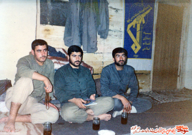 از چپ: زنجانی - کردعلی -غلامرضا آقایی
