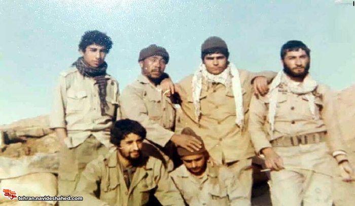 شهید نسیم افغانی در جبهه