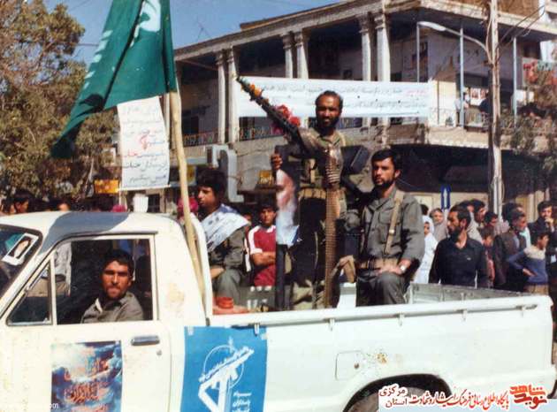 داخل ماشین: عباس سمیعی - داودآبادی - عباس رحمتی1361 اراک