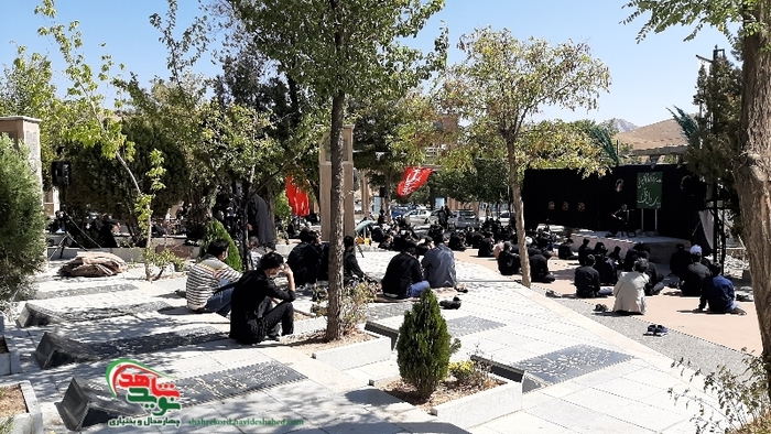 مراسم اربعین حسینی در گلزار شهدای شهرکرد